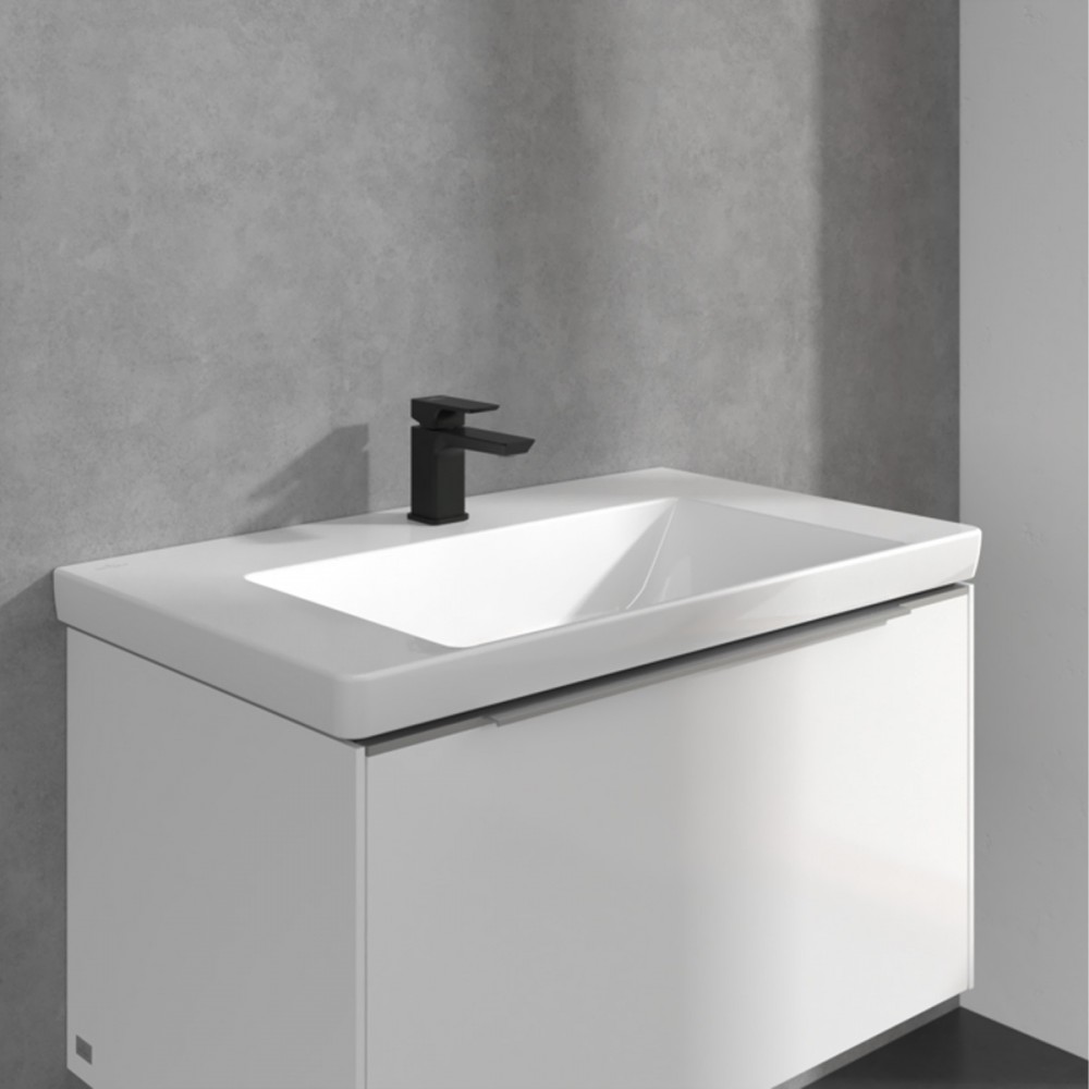 Смеситель для раковины Villeroy&Boch Subway 3.0 TVW112001001K5 черный матовый