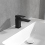 Смеситель для раковины Villeroy&Boch Subway 3.0 TVW112001001K5 черный матовый