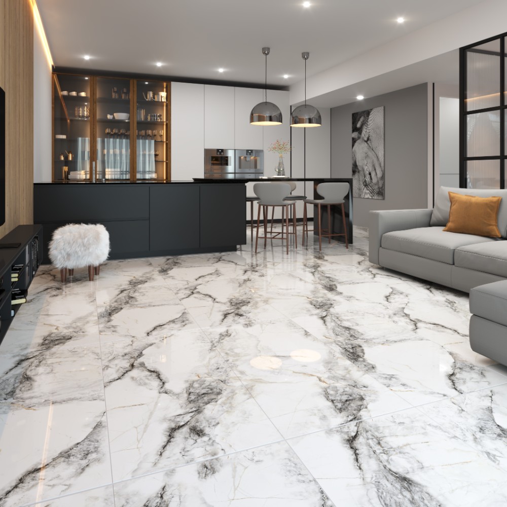 Керамогранит Almera Ceramica-2 Piedra Oro Pol 60x120см