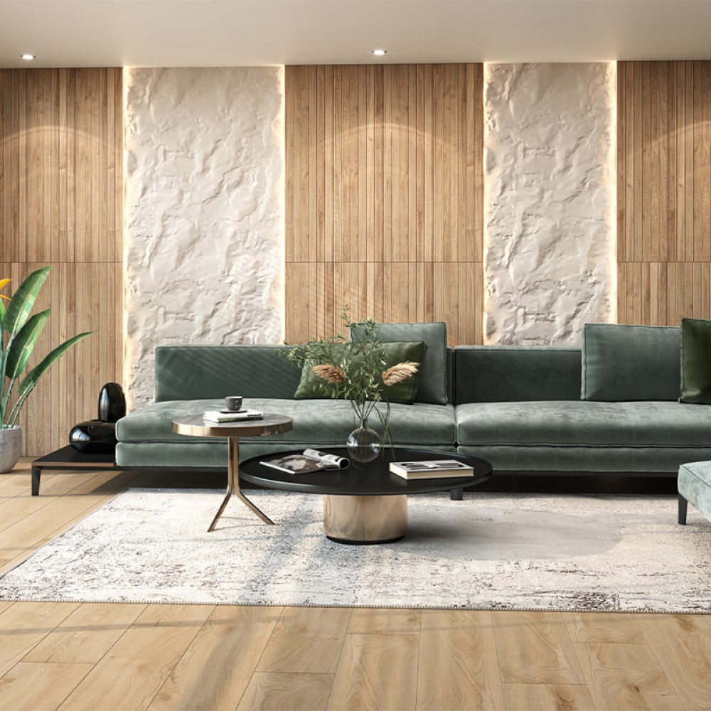 Керамогранит Ceramica Deseo Mulberry Wood Honey 30x120 см