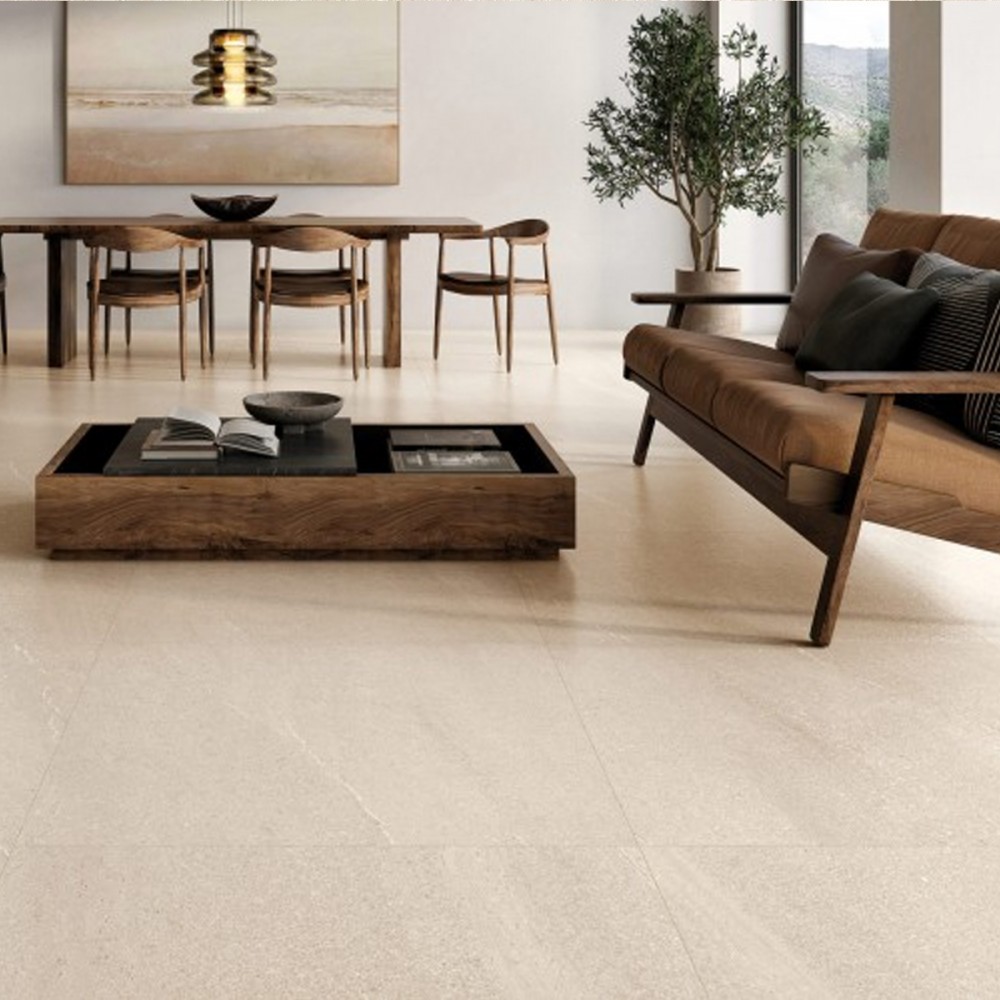 Керамогранит Ceramica Deseo Victorian Stone Cream Aged Rect 100x100 см