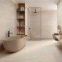 Керамогранит Ceramica Deseo Victorian Stone Cream Aged Rect 100x100 см
