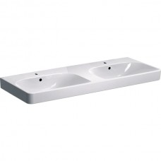 Раковина Geberit Smyle Square 500.223.01.1 120 см двойная Раковина Geberit Smyle Square 500.223.01.1 120 см двойная