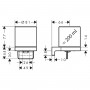 Дозатор для жидкого мыла Hansgrohe AddStoris S 41765000 200 мл хром