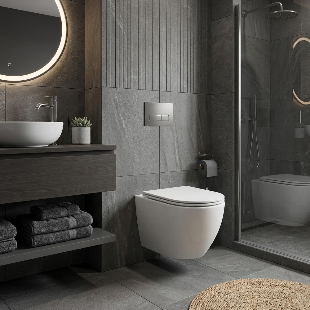 Унитаз подвесной Devit Aero 3810830 безободковый с крышкой soft-close, Vortex Flush, белый глянец