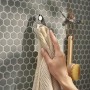 Крючок Hansgrohe AddStoris S 41762340 одинарный, черный матовый хром