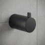 Крючок Hansgrohe AddStoris S 41762340 одинарный, черный матовый хром