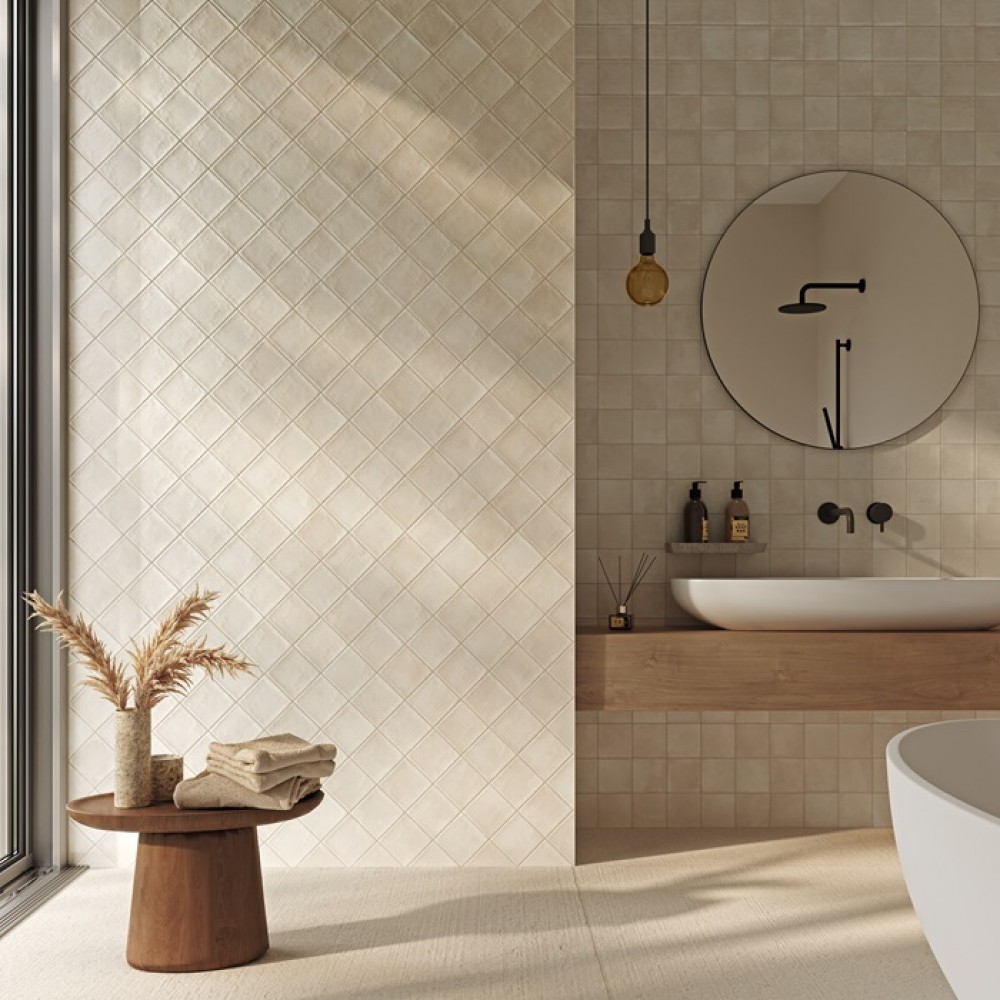 Керамогранит Almera Ceramica (Spain) Manual Creamy 10x20 см