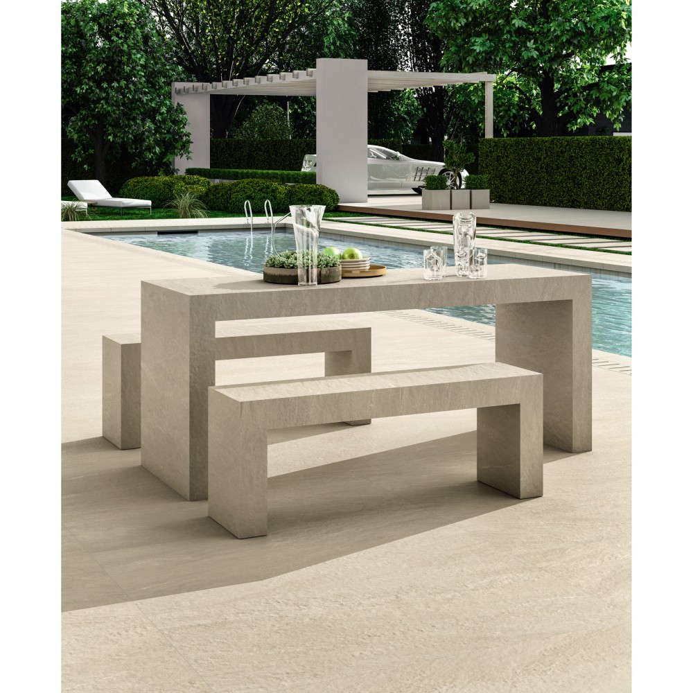 Керамогранит Novabell Norgestone Nst-82Rt Ivory Rett 60x120 см