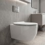 Унитаз подвесной Devit Art 3.0 3030140 безодобковый с крышкой soft-close, Vortex Flush, белый глянец