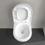 Унитаз подвесной Villeroy&Boch Architectura 5684CL01 с крышкой Soft Close и смывом Twistflush, белый глянец