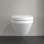 Унитаз подвесной Villeroy&Boch Architectura 5684CL01 с крышкой Soft Close и смывом Twistflush, белый глянец