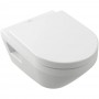 Унитаз подвесной Villeroy&Boch Architectura 5684CL01 с крышкой Soft Close и смывом Twistflush, белый глянец