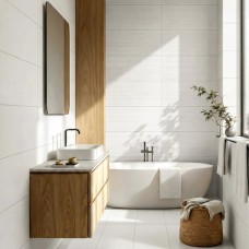Личкувальна плитка Ceramica Deseo CK9108Q NONA BLANCO DECOR  30x90 см