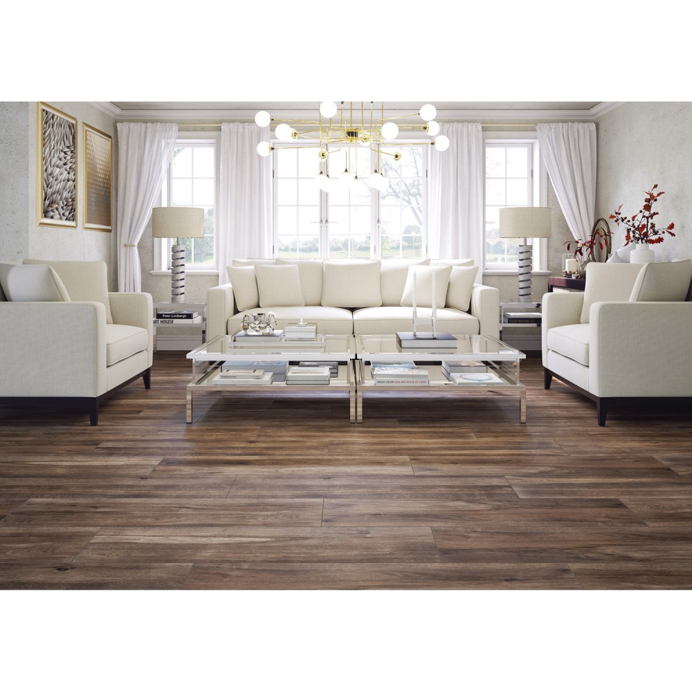 Керамогранит Cerrad Mattina Podloga Marrone Rect 19,3х120,2 см