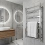 Полотенцесушитель водяной Mario INOX Токио 770х530/500 полированная нержавеющая сталь