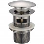 Донный клапан Devit 550548N, матовый никель