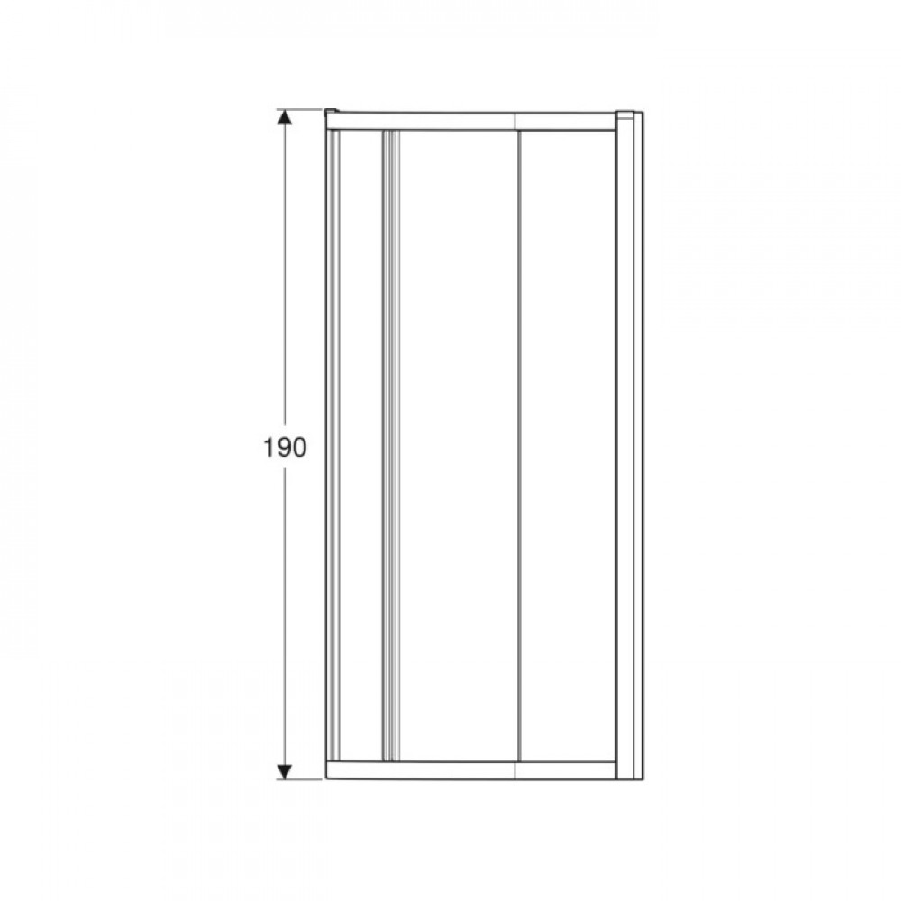 Душевая кабина Geberit Geo 560.121.00.2 1/4 круга 900x900 без поддона