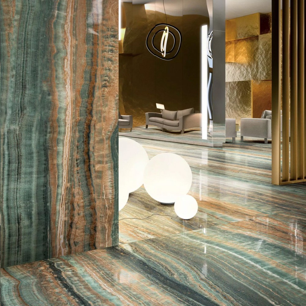 Керамогранит Florim Group 778841 Eccentric Luxe Mint Glossy Ret 60x120 см