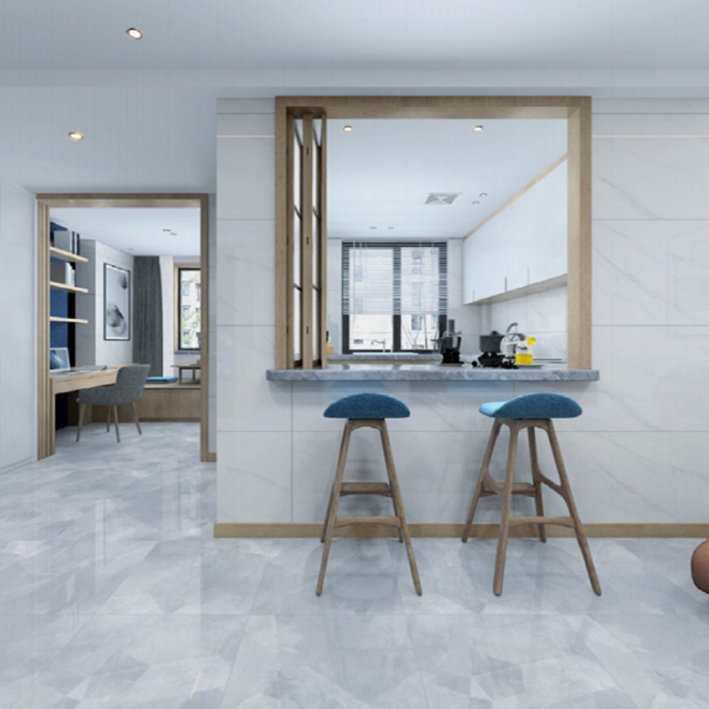 Керамогранит Megagres Moonstone Hyh6185Pa Moonstone Light Grey 60x60 см