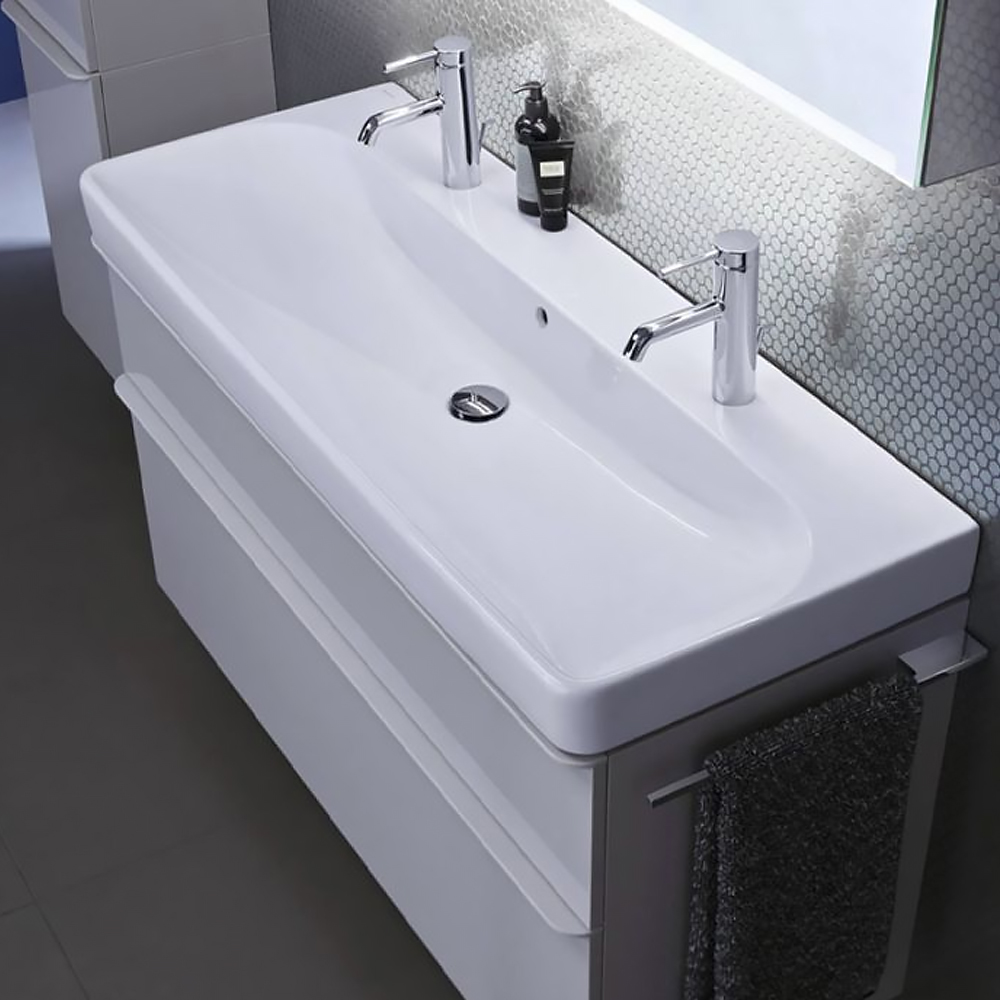 Раковина Geberit Smyle Square 500.253.01.1 120 см
