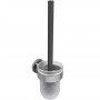 Щетка для унитаза с держателем Devit Flow DFL21010501GM, подвесная, цвет Gun Metal PVD
