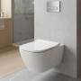 Унитаз подвесной Geberit Smyle Square 500.683.00.2 Rimfree, с сиденьем Soft Close