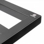 Полотенцесушитель электрический Terma ZigZag WLZIG083050K9M5E8TS1D 835х500 мм черный 300 Вт
