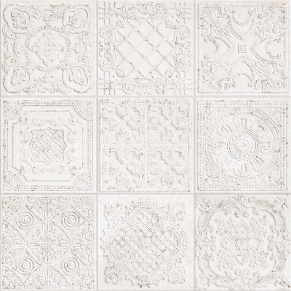 Керамогранит Aparici Gatsby White Pre 20 Natural 60х60 см