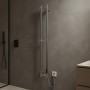 Полотенцесушитель электрический Марио e-INOX Соле 1170х140 TR 2.0 K полир.нержавеющая сталь