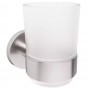 Стакан с подставкой Devit Flow DFL21010401BN, Brushed Nickel PVD