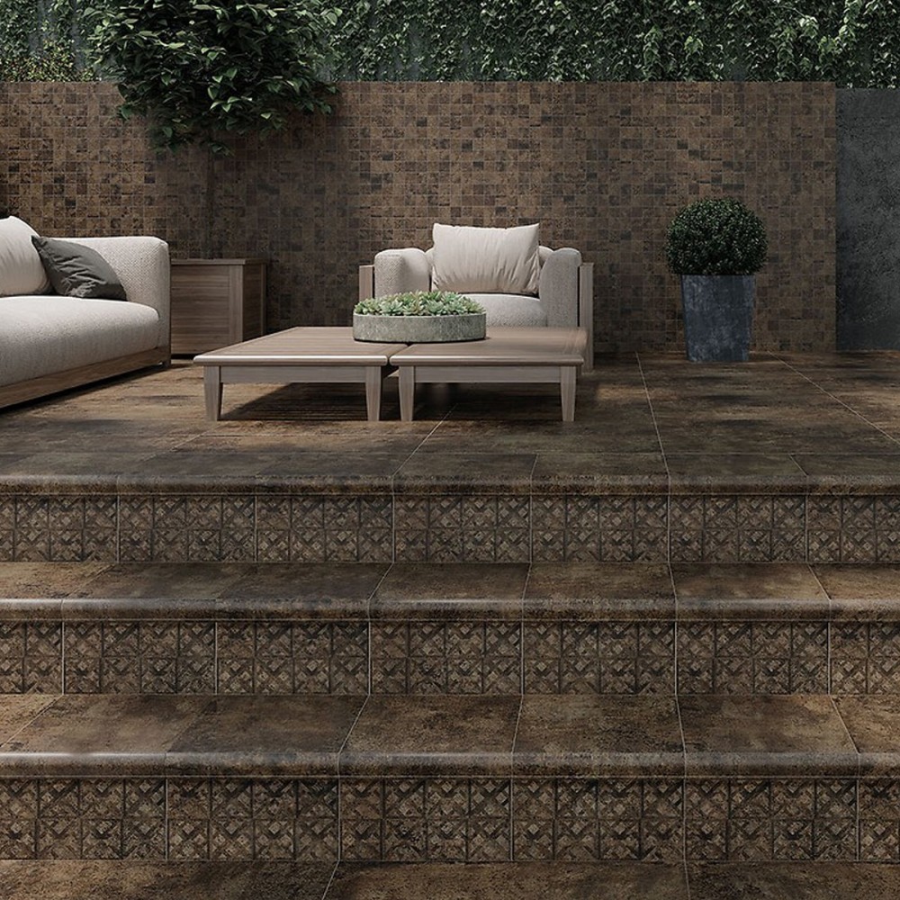 Мозаика Cersanit Lukas Brown Mosaic 29,8x29,8 см