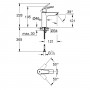 Смеситель для умывальника Grohe Eurosmart New 23324003