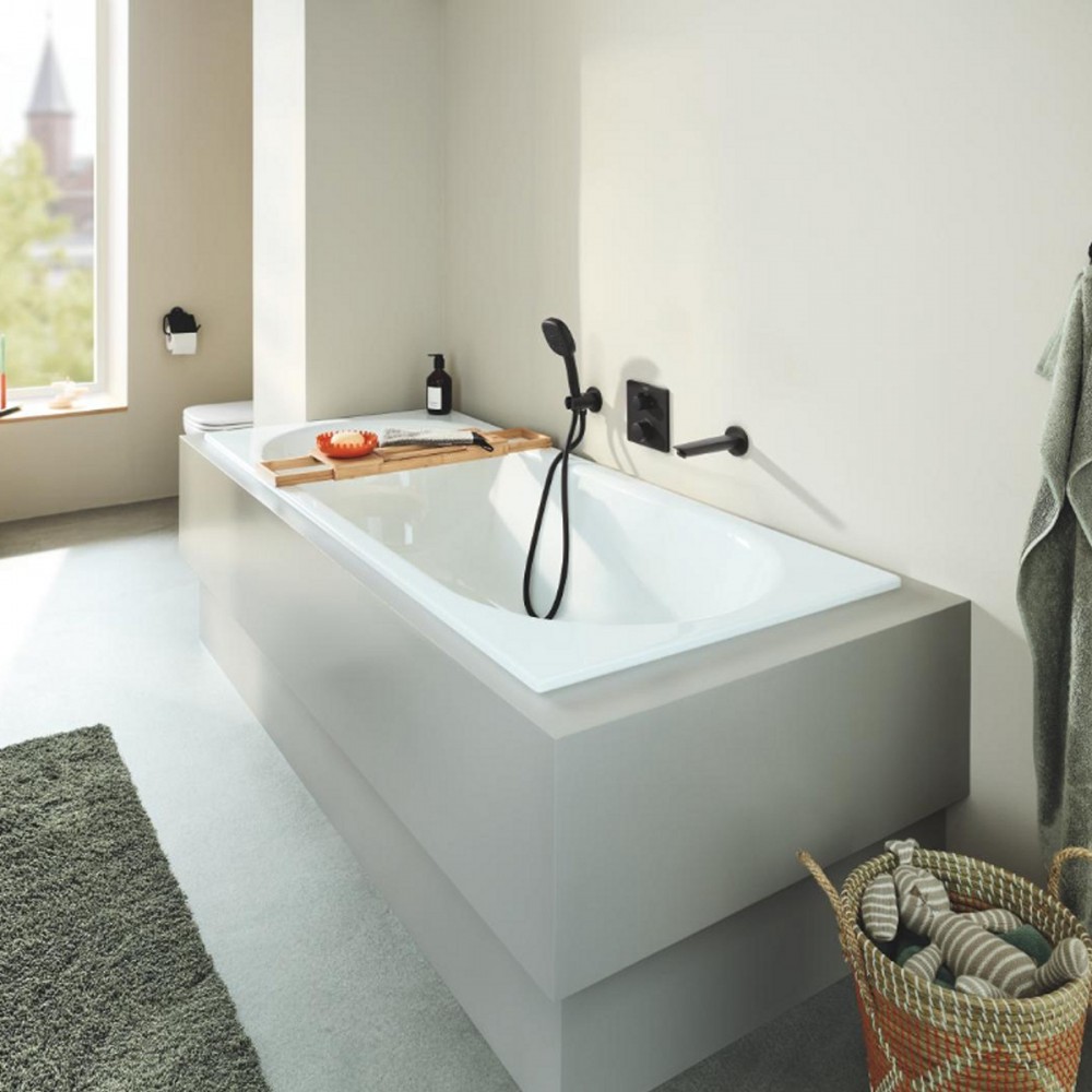 Шланговое подключение Grohe Tempesta 286282431 черный матовый