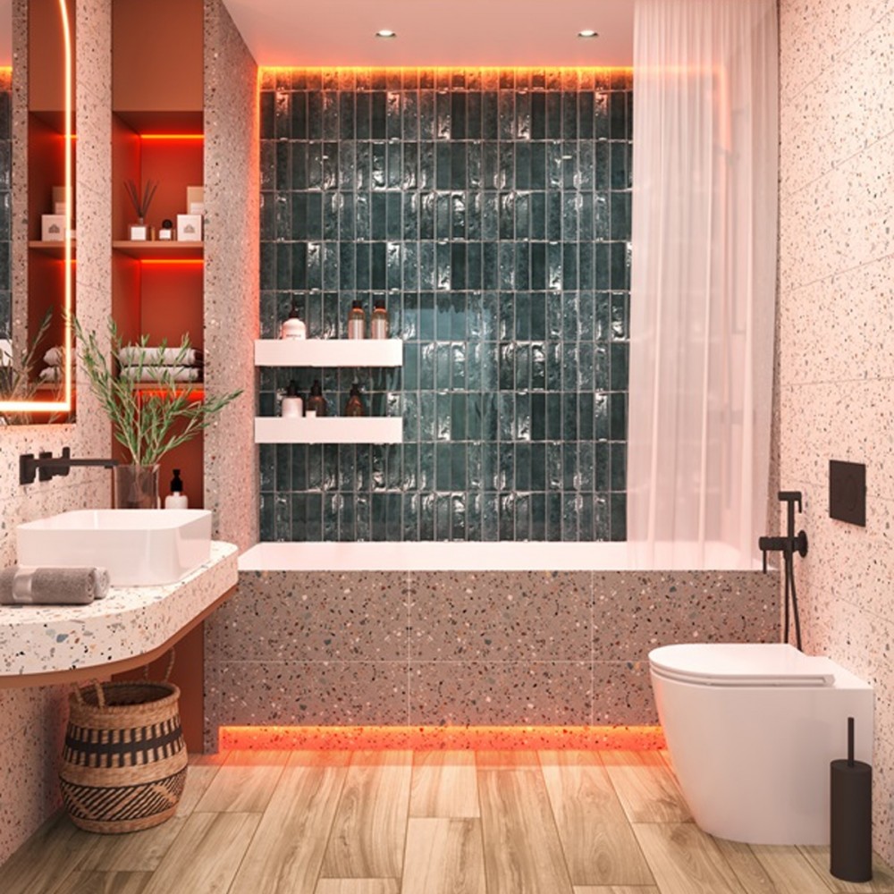 Плитка Ceramica Deseo Ec.Pool Blue 31x60 См