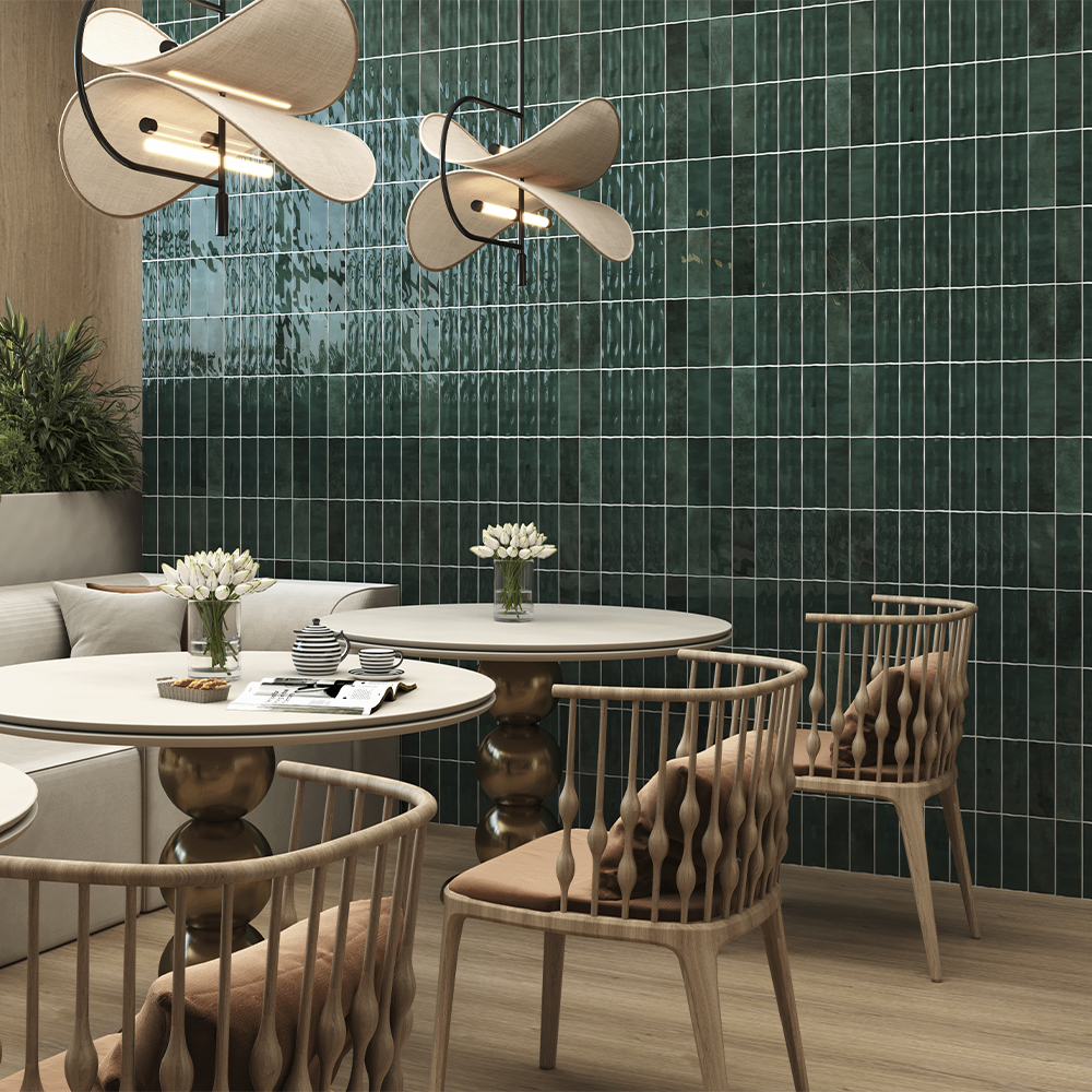 Плитка Almera Ceramica (Spain) Bliss Green 6,5x20 см