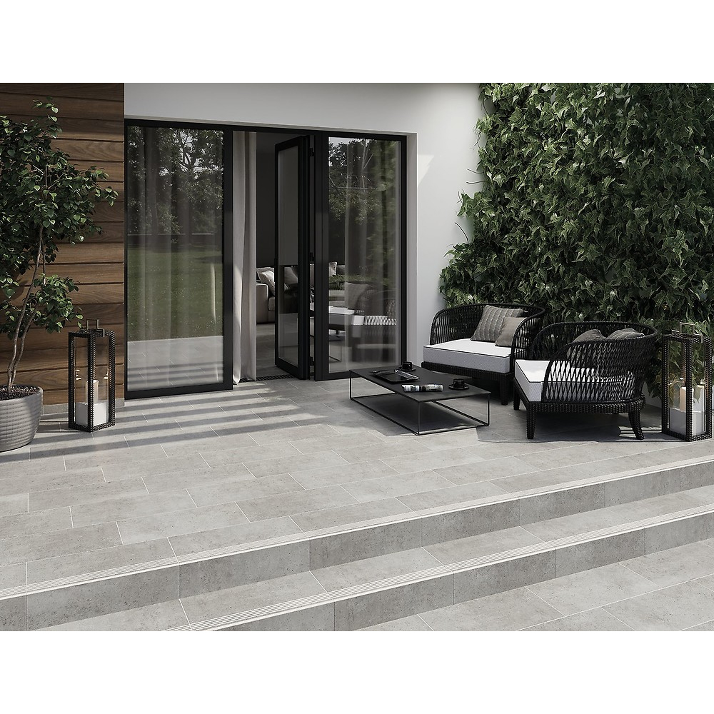 Ступень Cersanit Highbrook Light Grey Steptread 29,8x59,8 см