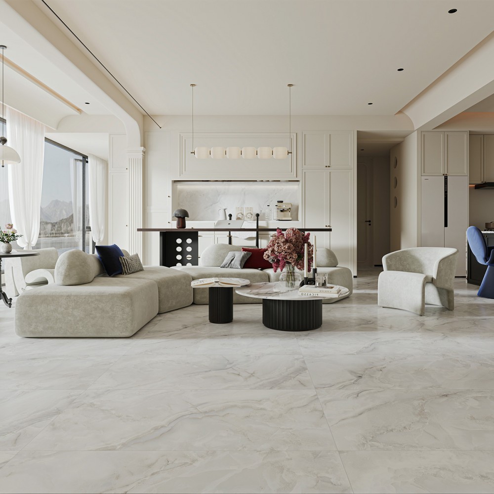 Керамогранит Almera Ceramica-2 CK612002T ESSENCE WHITE 60x120 cм