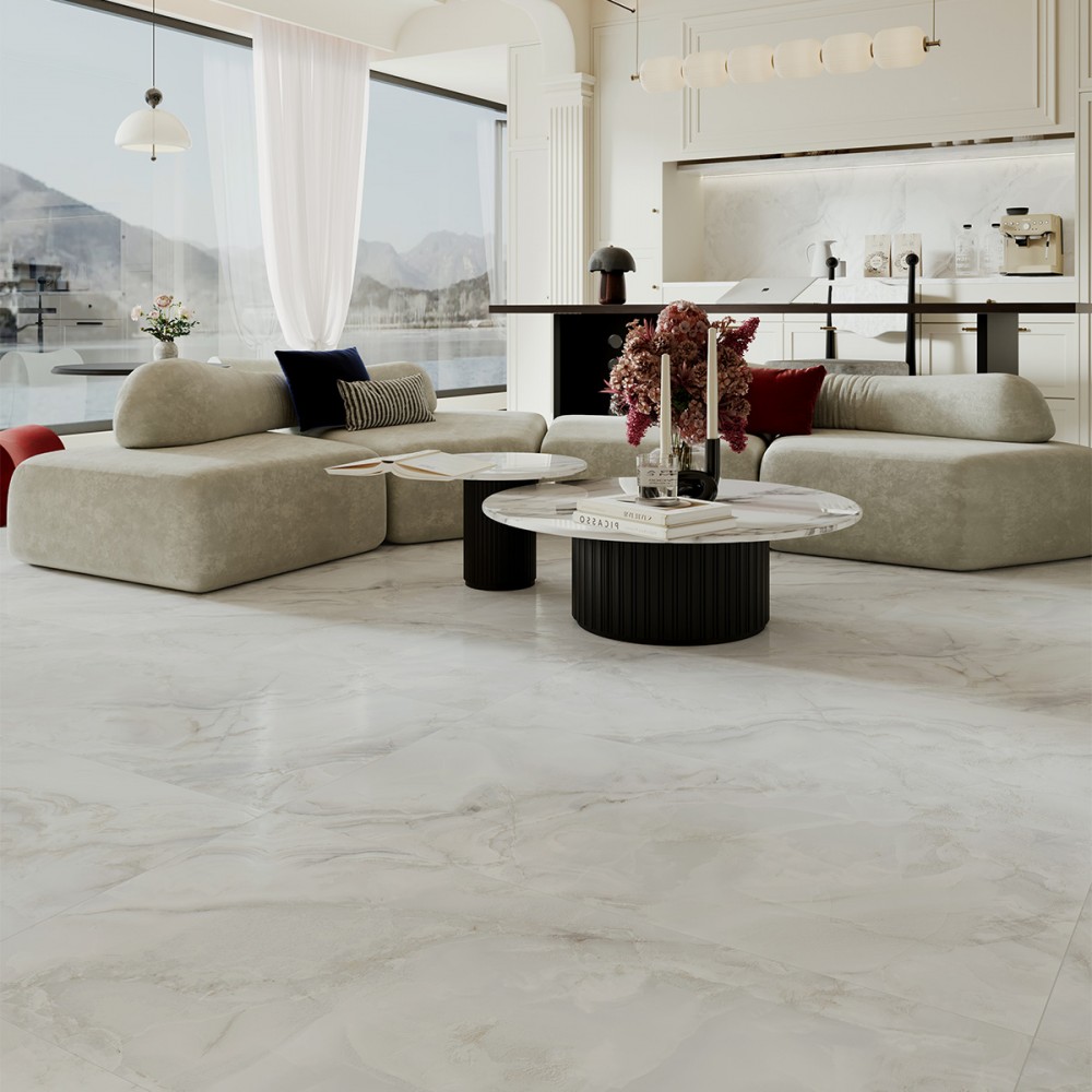 Керамогранит Almera Ceramica-2 CK612002T ESSENCE WHITE 60x120 cм