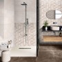 Плитка Ceramica Deseo Violeta Crema 30х90см