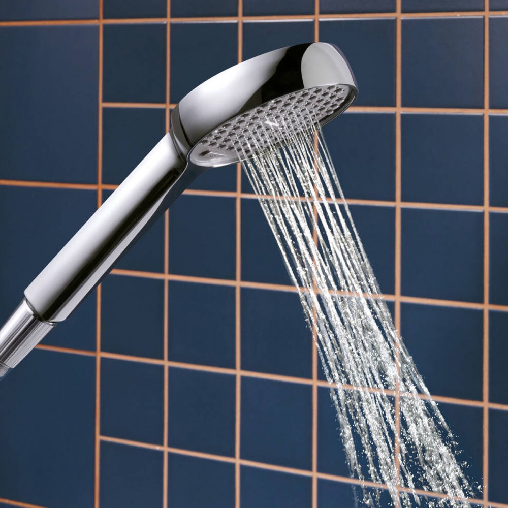 Душевая система Hansgrohe Activera S 240 1jet EcoSmart 28078000 с термостатом Ecostat Fine Varia, хром