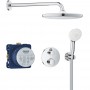 Душевая система скрытого монтажа с термостатом Grohe Grohtherm 34872000