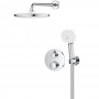 Душевая система скрытого монтажа с термостатом Grohe Grohtherm 34872000