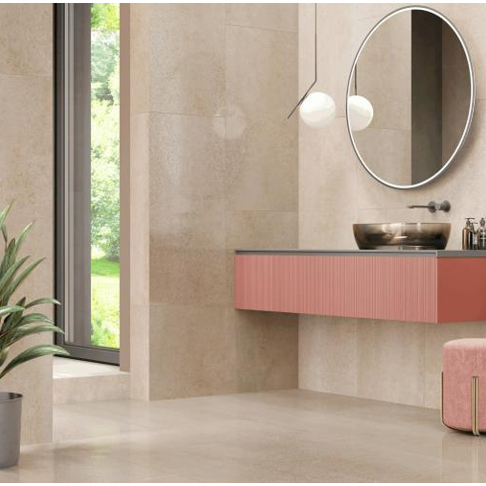 Керамогранит Интеркерама Flax бежевый 6060 169 021/SL 60х60 см