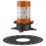 Внутренняя часть смесителя напольного для раковины/ванны Gessi Anello 46189-031 хром