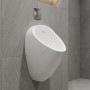 Писуар подвесной Creavit Tappa TP635-11CB00E-0000 с сифоном белый глянец