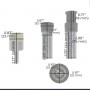 Крючки скрытые Edplit Hidden Towel Holder Set E60001 комплект 3 шт