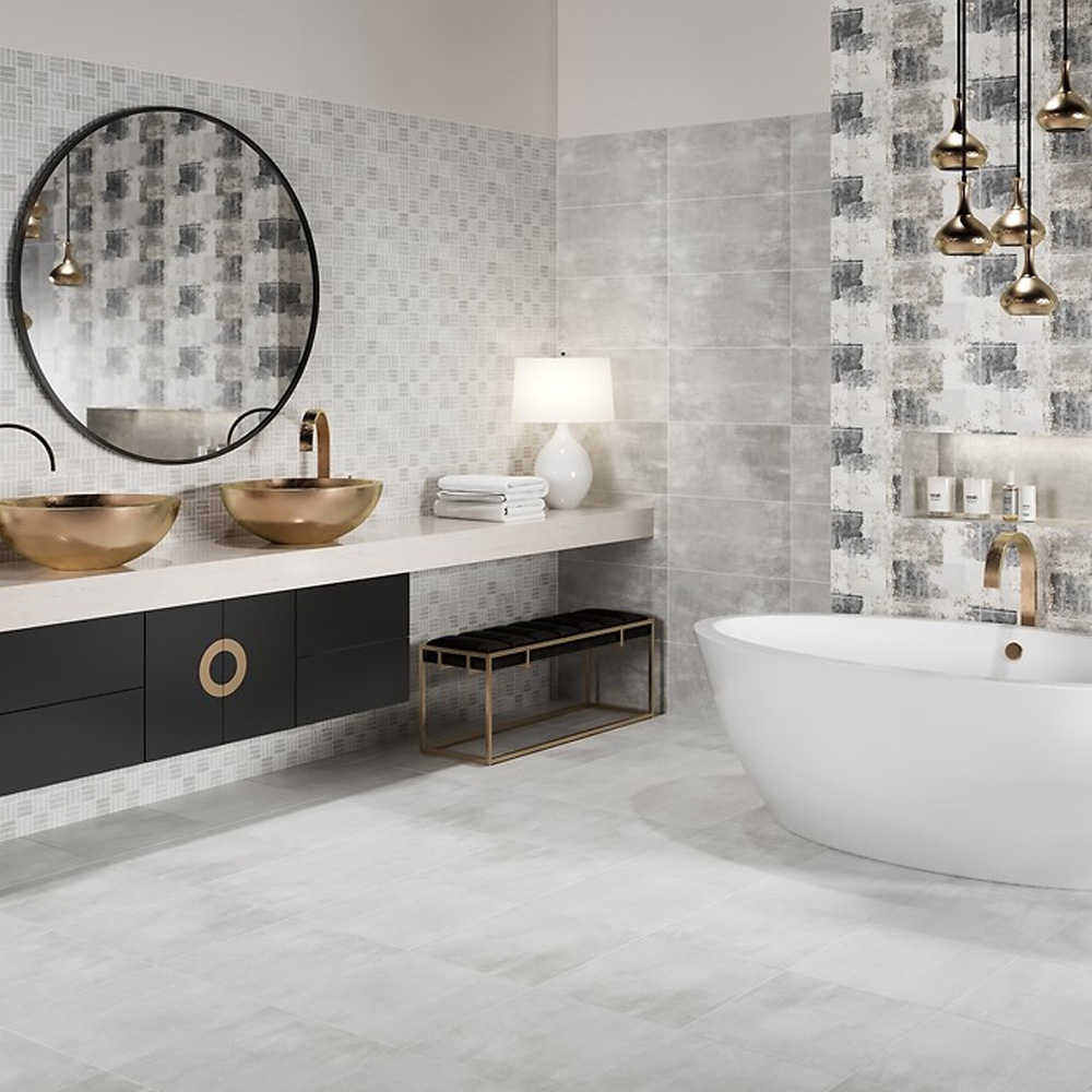 Керамогранит Opoczno Avrora Light Grey 42x42 см