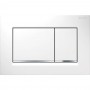 Клавиша смыва Geberit Sigma20 square 115.883.KJ.1 белый/хром глянцевый