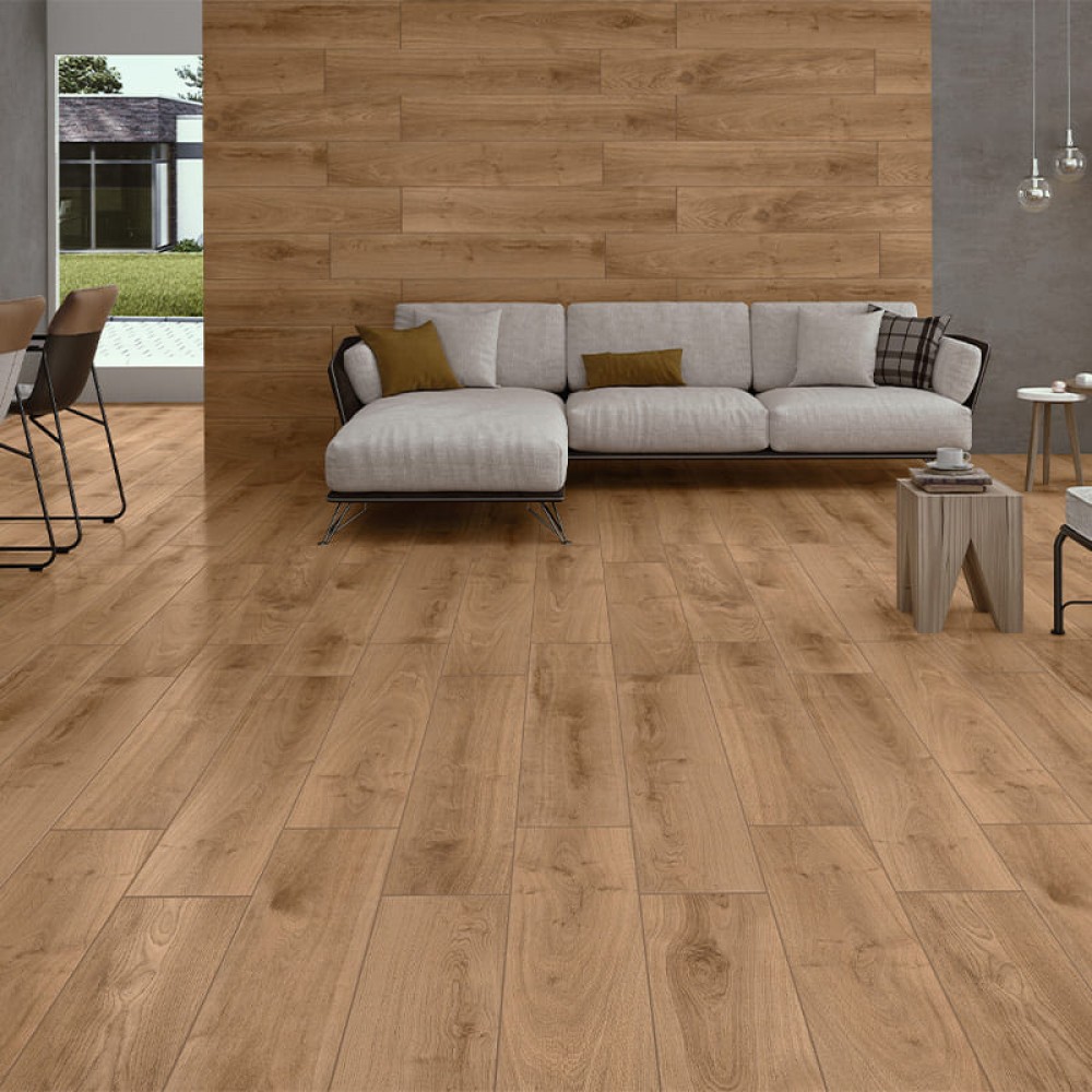 Плитка Ceramica Deseo Latina Brown 20x120 см